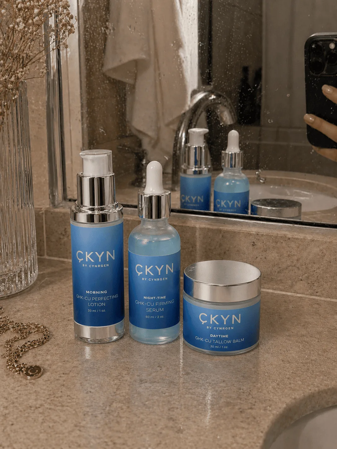 ghk cu morning or night Copper Peptide Skincare Routine: How to Layer Peptides